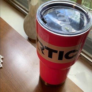 Thermos Cup Hot Pink with Lid